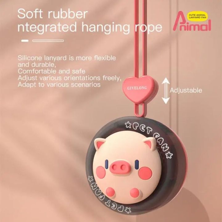 1/2/3PCS%20Mini%20Rechargeable%20Cartoon%20Animal%20Hanging%20Neck%20Fan%20USB%20Portable%20Leafless%20Low%20Noise%20Small%20Fan%20for%20Summer%20Students%20-%20Image%204