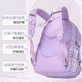 Hello Kitty School Bag, Girls Elementary School Students, 3-6 Grades, College Style Backpack, Load Reduction, Spine Protector, Light Children's Junior High School Backpack. 