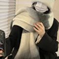 Winter Thickened Cashmere Scarf for Women Colorful Striped Plaid Scarf Large Soft Warm Shawl Fashion New Winter Accessories.