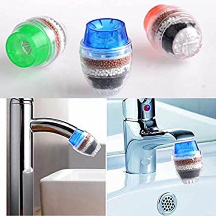 Softner Tap Water Filter Faucet Purifier Kitchen Tap Filtration Activated Carbon ...