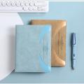 A4 size notebook Spanish notebook Practical and efficient Full year daily planner Paperback notepad Full English Calendar. 