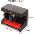 Electric Shoe Polisher, Automatic Shoe Cleaning Machine, Automatic Dust Removal by Induction for Sales Centre Club Hotel Entrance Gold. 