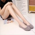 Women Flats Loafers Faux Ladies Ballet Flats For Work Flats Slip On Flat Shoes Candy Color Woman Boat Shoes. 