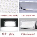5pc 50W LED Flood Light LED Street Light 220V outdoor waterproof Landscape Lighting IP65 LED Spot Light.