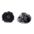 【100%-New】 For DJI MIC 1 Microphone Windscreen Outdoor Cover Lavalier Microphone Furry Windshield Mic Windshield Wind Muff Cover 1/2/3/4pcs. 