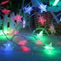 2.5M LED Christmas Lights Star Curtain String Light 220V Fairy Light Outdoor Indoor Garland For Party Wedding Holiday Decoration. 
