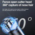 Electric Nose Hair Trimmer Shaver USB Charging Men Women Ear Face Eyebrow Trimmer Nose Hair Remover Tool Nasal Hair Clean Trimer.