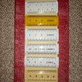 Gunia Scale (Big) White Color – Durable Land Surveying & Measurement Scale for Surveyors, Engineers, and Architects.