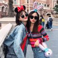 Minnie Mouse Bow Headband Headband Kids Headband Amusement Park Cute Cartoon Mickey Rabbit Ears Headband Headband Hairpin Hair Accessory.