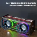 Mecha A88 Transparent Wireless Portable Bluetooth Speaker With TWS Function. 