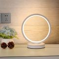 Minimalistic Mordern & Fashionable Circular Table 3d LED Lamp Bedside Study Bedroom Dimmable Decorative Night Lamp.