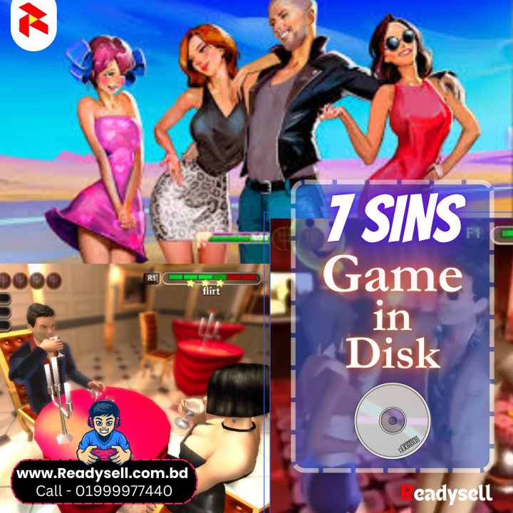 7 SINS PC Game in DVD Disk