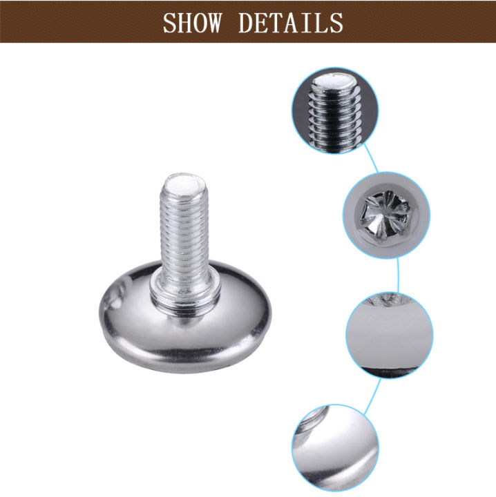 4Pcs%20Metal%20Furniture%20Legs%20Anti-slip%20Base%20Coffee%20Table%20Cabinet%20Leg%20Pad%20M8%20Adjustable%20Leveling%20Feet%20Leveler%2015mm-25mm%20-%20Image%205