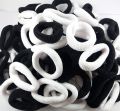 black and White Colorful Hair band For women-100 pcs. 