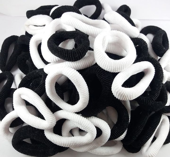 black%20and%20White%20Colorful%20Hair%20band%20For%20women-100%20pcs%20-%20Image%203