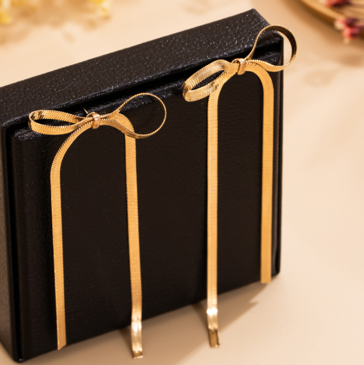 Fashion%20Simple%20Bow%20Gold%20Earrings%20Necklace%20Bracelet%20Set%20for%20Women%20Personality%20Trend%20Party%20Dinner%20Jewelry%20Set%20Accessories%20-%20Image%207