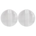 2X Microwave Oven 11 mm Long Plastic Spool Rotary Knob Timer. 