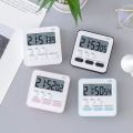 Portable Mini Digital Clock with Flashing Light Timer Cooking Kitchen Sport Study Game with Magnetic Countdown Alarm Clock. 