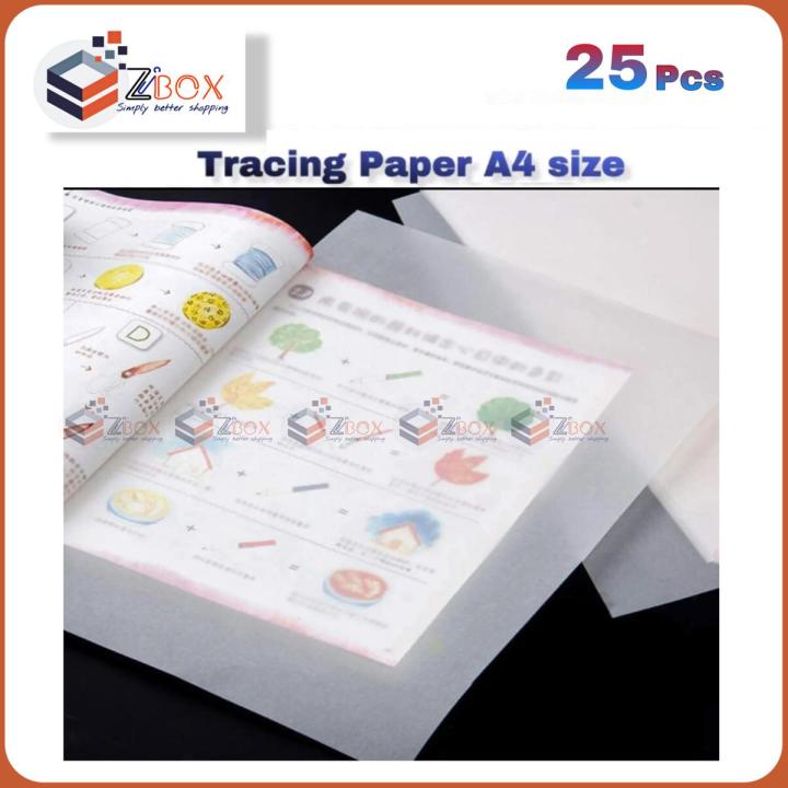 Tracing Paper A4 Size 25 /50 Sheets