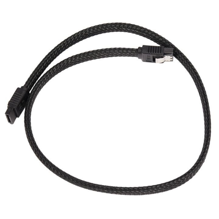 20X%2050CM%20SATA%203.0%20III%20SATA3%207Pin%20Data%20Cable%206Gb/S%20SSD%20Cables%20HDD%20Cord%20with%20Nylon%20Sleeved%20Premium%20Version(Black)%20-%20Image%205