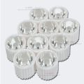 LED Lens 5 8 15 25 30 45 60 90 120 Degrees 20mm PMMA Lens + Bracket For DIY 1W 3W 5W High wer LED COB.