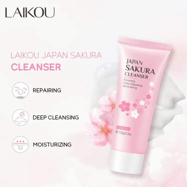 Laikou Japan Sakura Cleanser - 50ml