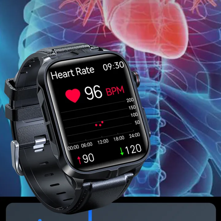 TK11P%20Smart%20Watch%20Fitness%20Tracker%20IP68%20Waterproof%201.83-inch%20Screen%20With%20ECG%20Blood%20Oxygen%20Blood%20Pressure%20Sleep%20Monitor%20Outdoor%20Sport%20Watches%20For%20Phone%20Laptop%20Tablet%20-%20Image%206