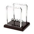 【100%-New】 Pendulum Ball Newton Ball Physics Science Pendulum Desk Table Decor Steel Balance. 