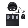PC Steering Wheel 270 Degree Gaming Steering Wheel Accurate Control for Game Console. 