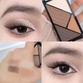 4 Colors Matte Shimmering Eyeshadow Palette Waterproof Lasting Eye Shadow Pigment Earth Color Eyes Makeup Cosmetic. 