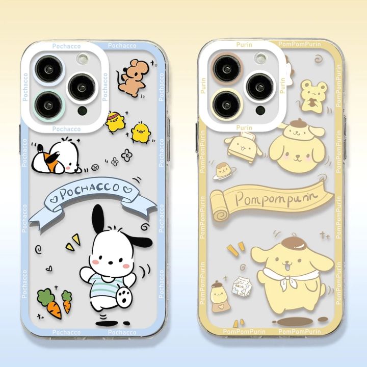 Sanrio%20Cinnamoroll%20Hellos%20Kitties%20Kuromi%20Phone%20Case%20For%20iPhone%2015%2014%2013%2012%20Mini%2011%20Pro%20Max%20X%20XR%20XS%20Silicone%20Transparent%20Cover%20-%20Image%204