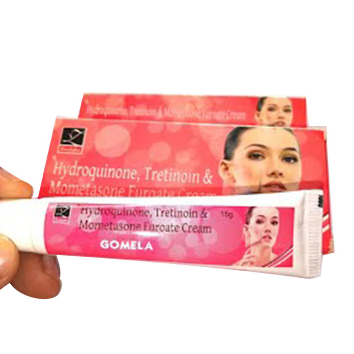 GOMELA%20Hydroquinone%20Tretinion%20&%20Mometasone%20Furoate%20Cream%2015g%20INDIAN%20-3pcs%20-%20Image%203