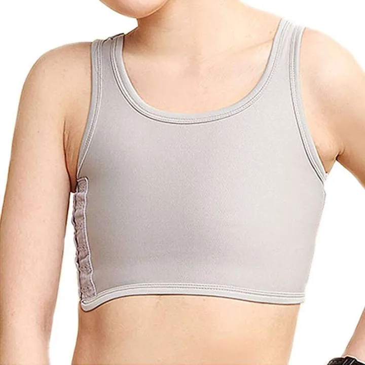 Dream%20Hunter%20Casual%20Breathable%20Buckle%20Short%20Chest%20Binder%20Trans%20Vest%20Tops%20Plus%20Size%20S%204XL%205XL%20Breast%20Tomboy%20Bra%20Intimates%20-%20Image%206