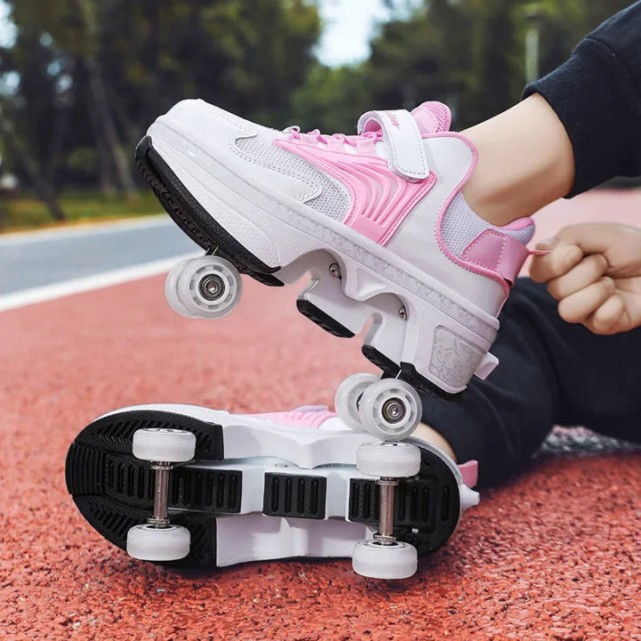 NEW%20children's%20sports%20roller%20skates%20deformation%20shoes%204%20four-wheeled%20roller%20skates%20adult%20runaway%20shoes%20student%20deformation%20wheel%20-%20Image%203