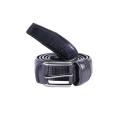 Black Leather Casual Belt For Women. 