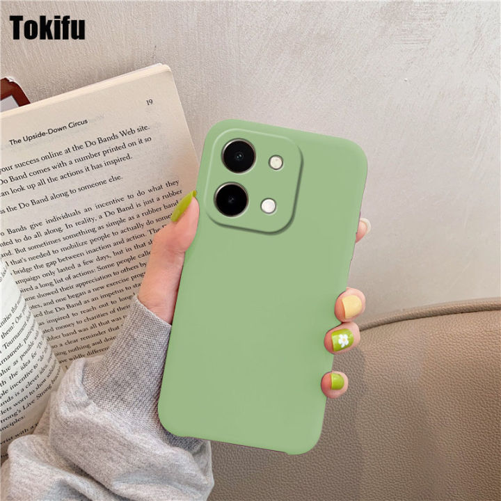 【Trending Now】 Tokifu For Y28 4G Casing The New Angel Eyes Phone Case Full Anti-fall Shockproof Back Cover