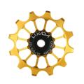 Bicycle Rear Derailleur Pulley 12T MTB Road Bike Rear Derailleur Pulley Roller Bearing Jockey Wheel Bicycle Parts.