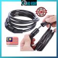 Keyless Bike Anti Theft Chain Lock Foldable Mini Cycle Folding Lock Security Steel Lock Bike Motorcycle Bicycle Password Tala Lock.