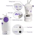 Electric Mini Portable Sewing Machine for Household, Kids, Beginners, Travel - With Light/. 