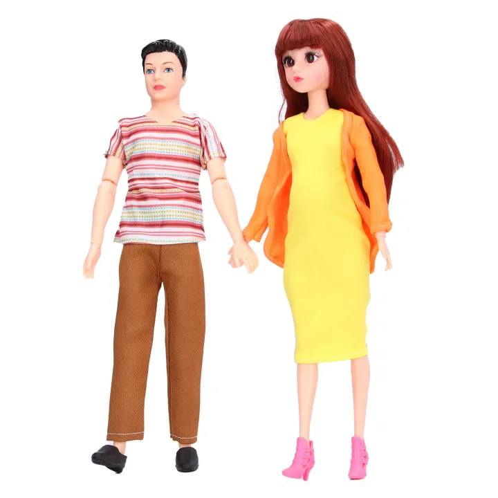Family%20Dolls%20Set%20Of%205%20People%20With%203%20Kids%20Dad%20Pregnant%20Mom%20Girl%20Pretend%20Play%20Toys%20-%20Image%203