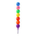 Cartoon Smile Face Ice Sugar Gourd Pencils Crayons Graffiti Pen Kids Prizes Gift Party Favor School Stationery Supplies.