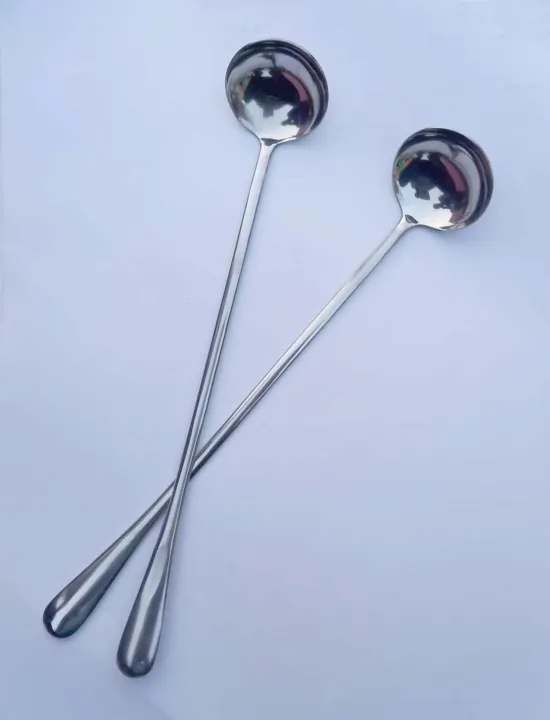 Steel%20Long%20handle%20Pickle%20Spoon%20Round%20Shape%20-1%20Pieces-23cm/9%20Inch%20-%20Image%205