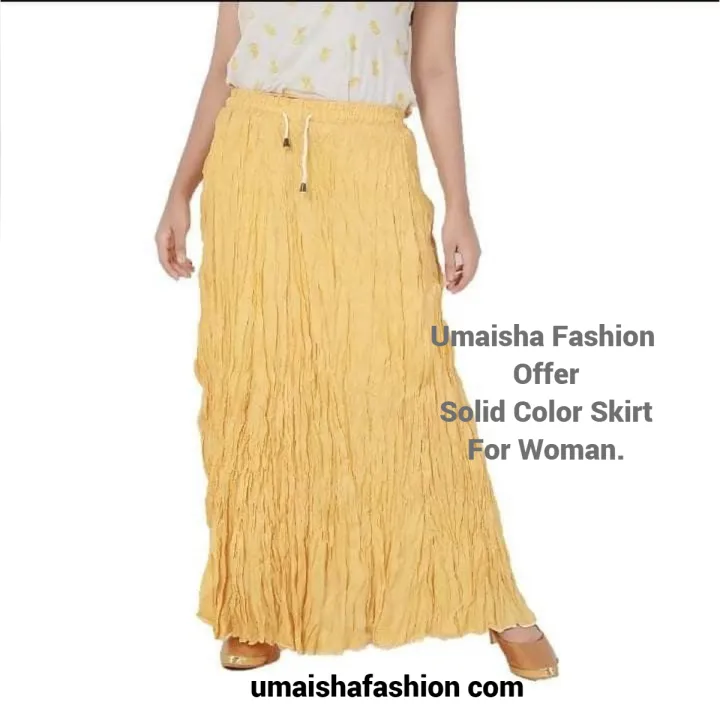 Solid%20Color%20Fashionable%20Skirt%20For%20Ladies%20-%20Image%202