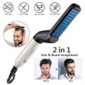 Hair & Beard Straightener Comb for Men Hair Straightener Best Straightener For men.