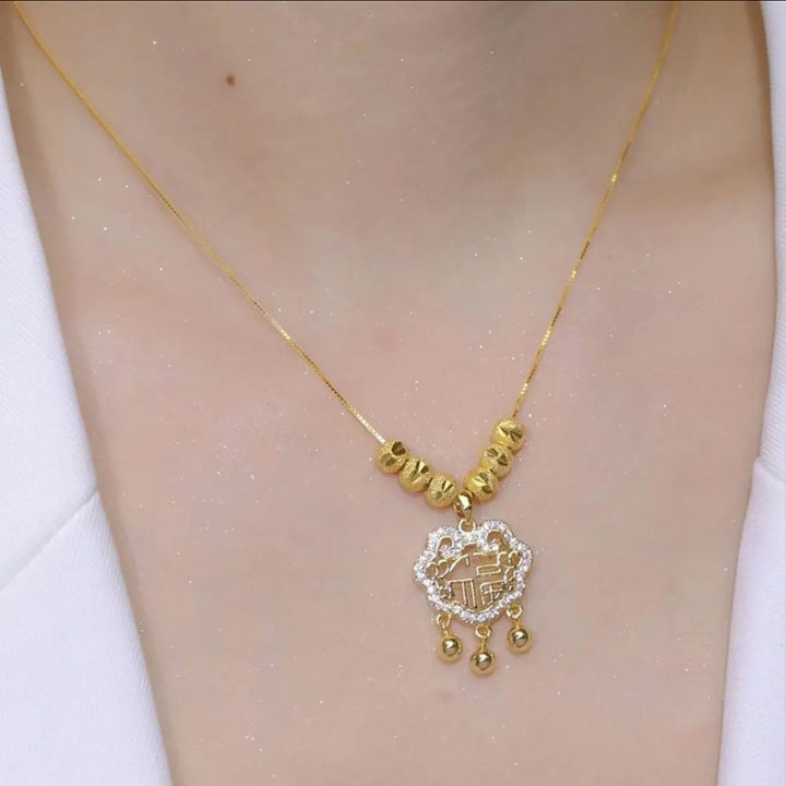 Douyin%20Live%20Broadcast%20Temperament%20Niche%20Golden%20Titanium%20Steel%20Necklace%20Summer%20Versatile%20Girls%20Clavicle%20Chain%20Simple%20INS%20Style%20-%20Image%206