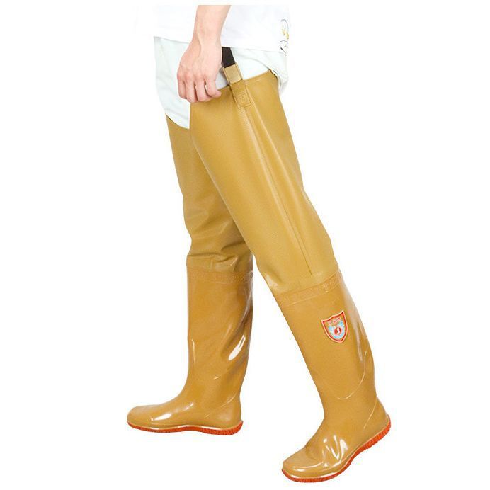 Waterproof water pants, rice planting shoes, high water boots, rain boots, paddy fields, long water shoes socks, insect proof, men's and women's wading fork pants