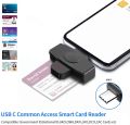 Rocketek USB type c smart Card Reader memory ID Bank EMV electronic DNIE dni citizen sim cloner connector adapter Android Phones. 