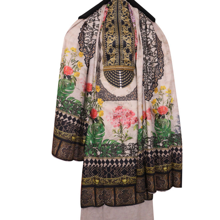Piece Lawn Suit 2019 Pakistani Malhar Lawn Three Piece In
