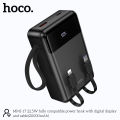 Hoco DYM12 22.5W Fully Compatible 20000mAh Power Bank with Built-in Cables – Fast, Portable, Ready for Bangladesh by ast.