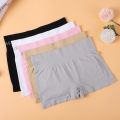 2Pcs Set Safety Short Pants For Women Summer Thin High Elastic Seamless Safe Short Pants Boxer Under Shorts Women's shorts. 